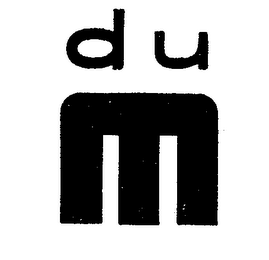 D U M logo