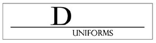 D UNIFORMS logo
