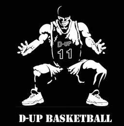 D-UP 11 D-UP BASKETBALL logo
