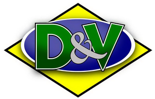 D & V logo