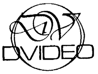 D V DVIDEO DVIDEO PRODUCTIONS logo