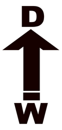D W logo