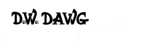 D. W. DAWG logo