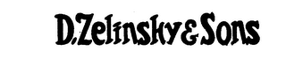D. ZELINSKY & SONS logo