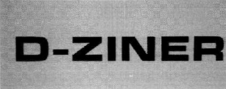 D-ZINER logo