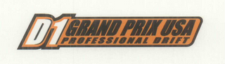 D1 GRAND PRIX USA PROFESSIONAL DRIFT logo