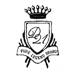 D21 PURE LEGEND BRAND logo