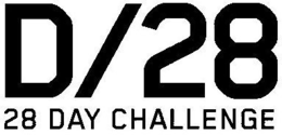 D/28 28 DAY CHALLENGE logo
