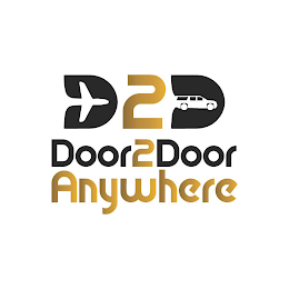 D2D DOOR2DOOR ANYWHERE logo