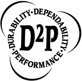 D2P DURABILITY DEPENDABILITY PERFORMANCE logo