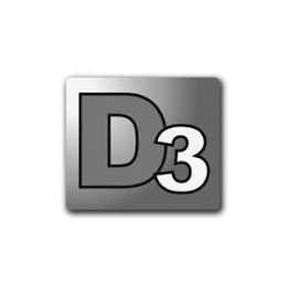 D3 logo