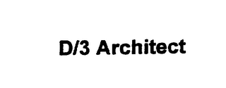 D/3 ARCHITECT