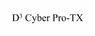 D3 CYBER PRO-TX logo