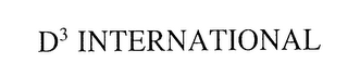 D3 INTERNATIONAL logo