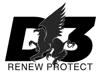 D3 RENEW PROTECT logo
