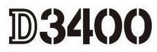 D3400 logo