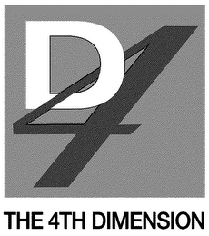 D4 THE 4TH DIMENSION logo