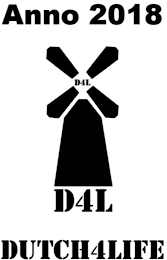 D4L DUTCH4LIFE ANNO 2018 logo