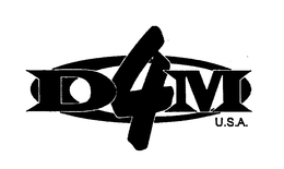 D4M U.S.A. logo