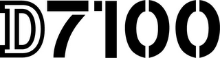 D7100 logo