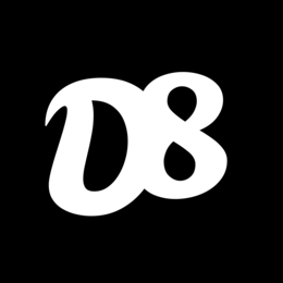 D8 logo