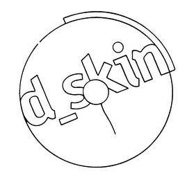D_SKIN logo