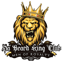 DA BEARD KING CLUB, MEN OF ROYALITY logo