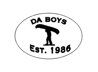 DA BOYS EST. 1986 logo