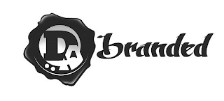 DA BRANDED logo