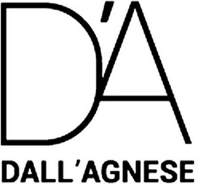 D'A DALL'AGNESE logo