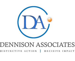 DA DENNISON ASSOCIATES DISTINCTIVE ACTION | DECISVE IMPACT logo