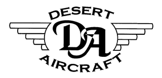 DA DESERT AIRCRAFT logo