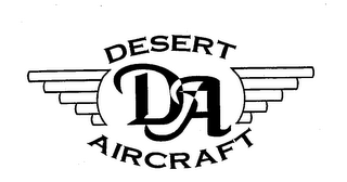 DA DESERT AIRCRAFT logo