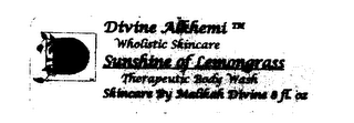 DA DIVINE ALKHEMI WHOLISTIC SKINCARE SUNSHINE OF LEMONGRASS THERAPEUTIC BODY WASH SKINCARE BY MALIKAH DIVINE 8 FL. OZ logo