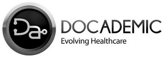 DA DOCADEMIC EVOLVING HEALTHCARE logo
