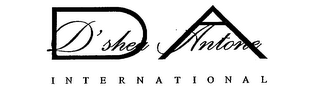 DA D'SHEA ANTONE INTERNATIONAL logo
