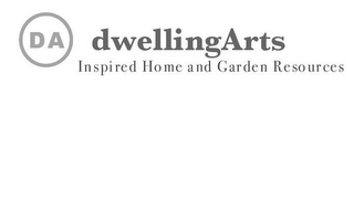 DA DWELLING ARTS INSPIRED HOME AND GARDEN RESOURCES logo
