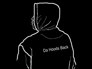 DA HOODS BACK logo