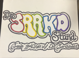 DA JRRKD STAND“CREOLE 2ND LINES W/ DA CARIBBEAN” logo