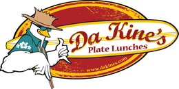 DA KINE'S PLATE LUNCHES WWW.DAKINES.COM logo