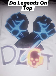 DA LEGENDS ON TOP DLOT logo