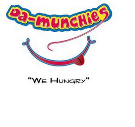 DA-MUNCHIES WE HUNGRY logo