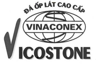 DA OP LAT CAO CAP VINACONEX VICOSTONE logo
