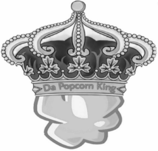 DA POPCORN KING logo