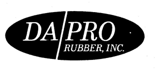 DA PRO RUBBER, INC. logo