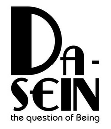 DA-SEIN THE QUESTION OF BEING logo