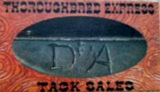 DA THOROUGHBRED EXPRESS TACK SALES logo