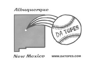 DA TOPES ALBUQUERQUE NEW MEXICO WWW.DATOPES.COM logo