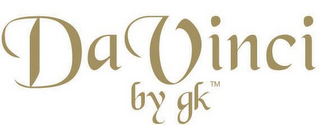 DA VINCI BY GK logo