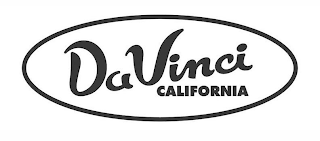 DA VINCI CALIFORNIA logo